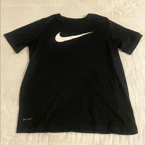 Black Boys’ Nike Logo Shirt
